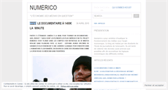 Desktop Screenshot of numerico.wordpress.com