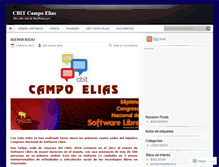 Tablet Screenshot of cbitcampoeliasejido.wordpress.com