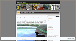 Desktop Screenshot of flyangler.wordpress.com