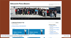 Desktop Screenshot of educacionfisicabezana.wordpress.com