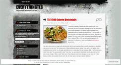 Desktop Screenshot of everythingtlc.wordpress.com