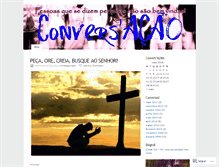 Tablet Screenshot of conversacao.wordpress.com