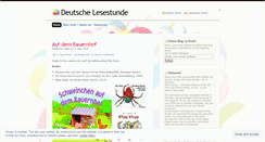 Desktop Screenshot of germanstorytime.wordpress.com
