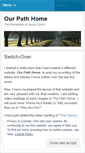 Mobile Screenshot of ourpathhome.wordpress.com