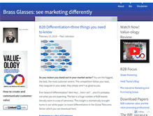 Tablet Screenshot of brassglasses.wordpress.com