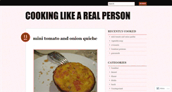 Desktop Screenshot of cuisinercachai.wordpress.com