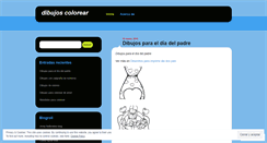 Desktop Screenshot of dibujoscolorear.wordpress.com