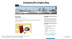 Desktop Screenshot of enebyenglish.wordpress.com