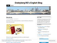 Tablet Screenshot of enebyenglish.wordpress.com