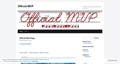 Desktop Screenshot of officialmvp.wordpress.com