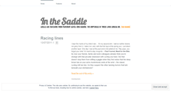 Desktop Screenshot of inthesaddleblog.wordpress.com