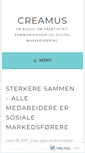 Mobile Screenshot of creamus.wordpress.com