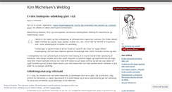 Desktop Screenshot of kimmmichelsen.wordpress.com