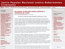 Tablet Screenshot of juiciopopularnacional.wordpress.com