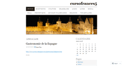 Desktop Screenshot of cursofrances5.wordpress.com