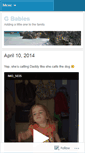 Mobile Screenshot of gbabies.wordpress.com