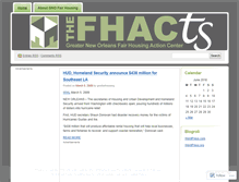 Tablet Screenshot of gnofairhousing.wordpress.com