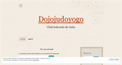 Desktop Screenshot of dojojudoyogo.wordpress.com