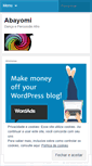 Mobile Screenshot of grupoabayomi.wordpress.com