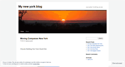 Desktop Screenshot of mynewyorkblog.wordpress.com