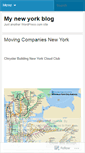Mobile Screenshot of mynewyorkblog.wordpress.com