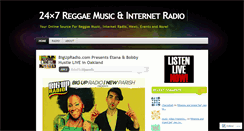 Desktop Screenshot of bigupradio.wordpress.com