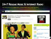 Tablet Screenshot of bigupradio.wordpress.com