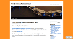 Desktop Screenshot of denmanrandonneur.wordpress.com