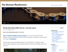 Tablet Screenshot of denmanrandonneur.wordpress.com
