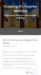 Mobile Screenshot of greasergrrl.wordpress.com