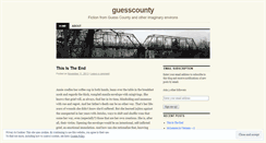 Desktop Screenshot of guesscounty.wordpress.com