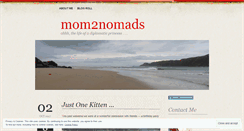 Desktop Screenshot of mom2nomads.wordpress.com