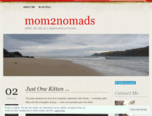 Tablet Screenshot of mom2nomads.wordpress.com