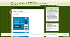 Desktop Screenshot of med003.wordpress.com