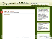 Tablet Screenshot of med003.wordpress.com