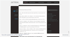 Desktop Screenshot of pohlmajl.wordpress.com