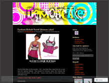 Tablet Screenshot of mydemoncake.wordpress.com