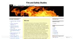Desktop Screenshot of fireandsafetystudies.wordpress.com