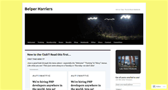 Desktop Screenshot of belperharriers.wordpress.com