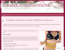 Tablet Screenshot of aboutforskolintestosterone.wordpress.com