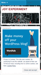 Mobile Screenshot of joyexperiment.wordpress.com