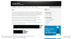 Desktop Screenshot of occupyboone.wordpress.com