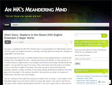 Tablet Screenshot of anmksmeanderingmind.wordpress.com