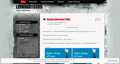 Desktop Screenshot of eka8389.wordpress.com