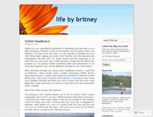 Tablet Screenshot of britneyanne.wordpress.com