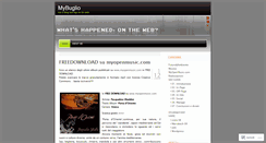 Desktop Screenshot of buglio.wordpress.com