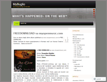 Tablet Screenshot of buglio.wordpress.com