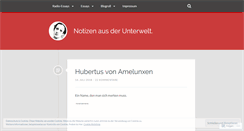 Desktop Screenshot of klausbaum.wordpress.com