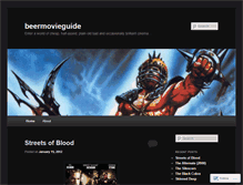 Tablet Screenshot of beermovieguide.wordpress.com