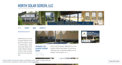 Desktop Screenshot of northsolarscreen.wordpress.com